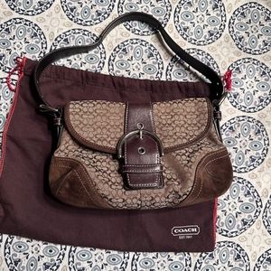 Coach handbag brown